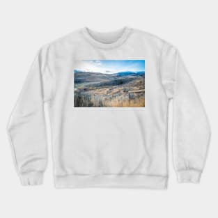 Osoyoos Desert Winter Landscape Crewneck Sweatshirt